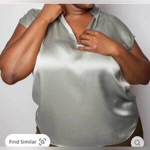 Vince Women's Cap Sleeve Blouse 2X NWT